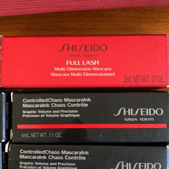 Shiseido ControlledChaos MascaraInk&Lipstick&Pouch - Picture 3 of 8